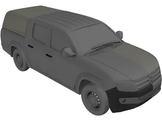 Volkswagen Amarok 3D Model preview