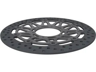 Honda CBR929/954RR Brake Disk 3D Model preview