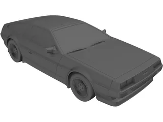DMC DeLorean (1980) 3D Model preview