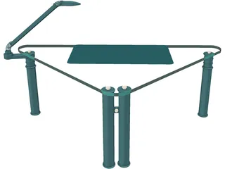 Table 3D Model preview