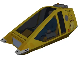 Star Trek Workbee 3D Model preview