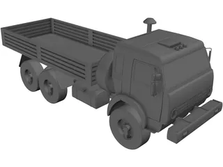 Kamaz 5350 3D Model preview