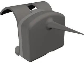 Knee Implant 3D Model preview