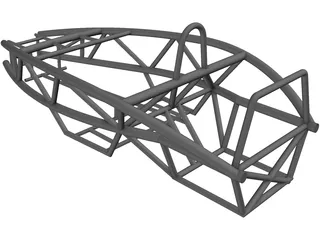 Ariel Atom 2 Chassis 3D Model preview