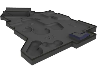 Skate Park 3D Model preview
