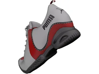 Puma Shoe 3D Model preview
