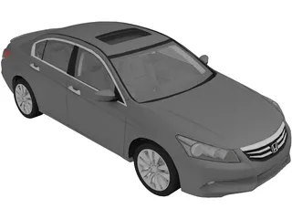 Honda Accord Sedan 3D Model preview