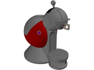 Dolce Gusto Coffee Machine 3D Model preview