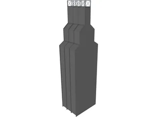 Grain Dryer 3D Model preview