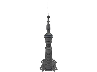 Skyscraper 3D Model preview