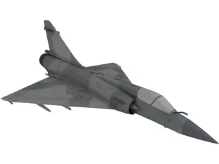 Dassault Mirage 2000 3D Model preview