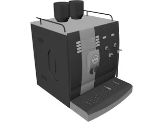 Coffee Maker Jura 3D Model preview
