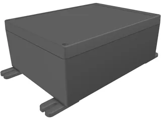 IP65 Watertight Enclosure RP1460 3D Model preview