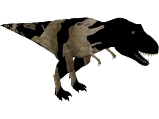 T-Rex 3D Model preview