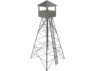 Tower Guard 3D Model preview