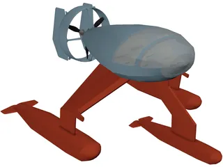 Water Bug 3D Model preview
