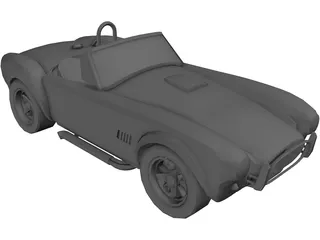 Shelby Cobra (1966) 3D Model preview