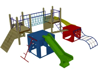 Playground 3D Model preview