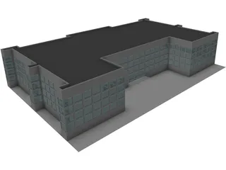 Postal Complex 3D Model preview