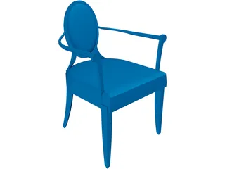 Chair Barbara Berry 3D Model preview