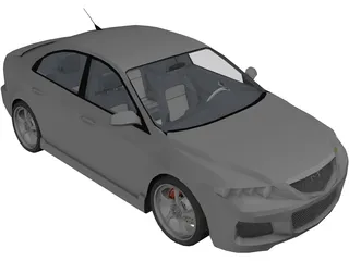 Mazda Atenza 3D Model preview