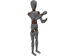 Mannequin 3D Model preview