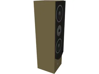 Cat Speaker 3 way 3D Model preview