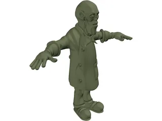 Savantfou 3D Model preview