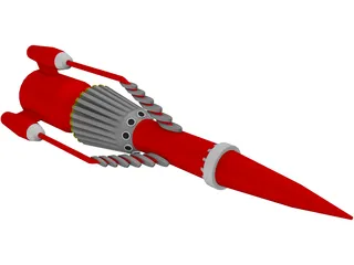 Thunderbird 3D Model preview