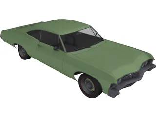 Chevrolet Impala (1963) 3D Model preview