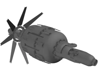 Satellite 3D Model preview