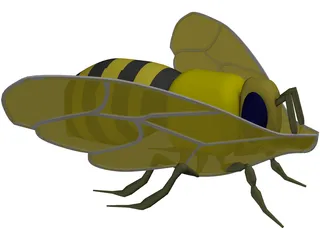 Bee 3D Model preview