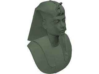 Tut Mask 3D Model preview