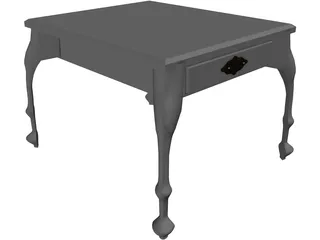 Table 3D Model preview