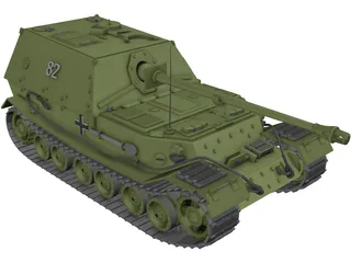 SAU Ferdinand 3D Model preview