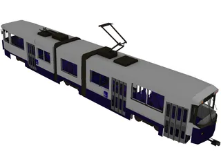 Streetcar 3D Model preview