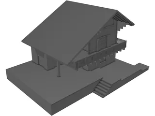 House 3D Model preview