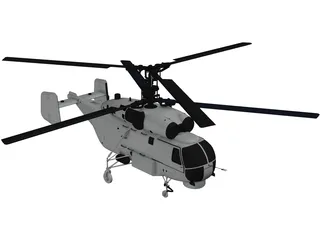 Kamov Ka-27M Helix 3D Model preview