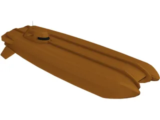 Future Submarine 3D Model preview