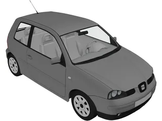 Seat Arosa 3D Model preview