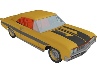 Chevrolet Chevelle SS 3D Model preview