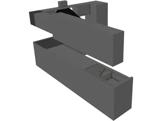 Kitchen 3D Model preview
