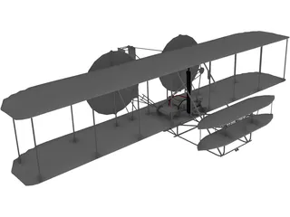 Wright Flyer [1903] 3D Model preview