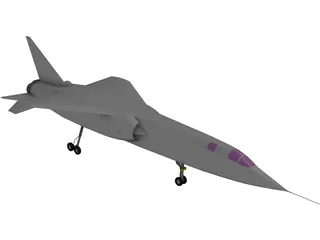 BAC TSR-2 3D Model preview