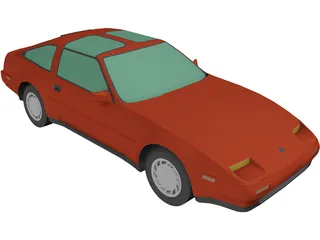 Nissan 300Z (1987) 3D Model preview