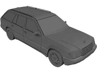 Mercedes-Benz E-Class T-Model 3D Model preview