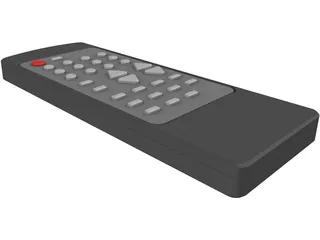 Remote Control Infrared 3D Model preview