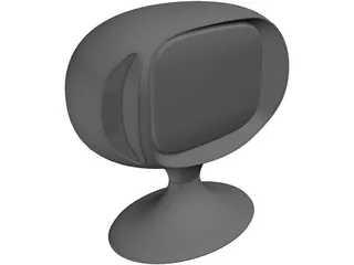 Aphelion TV Set 3D Model preview