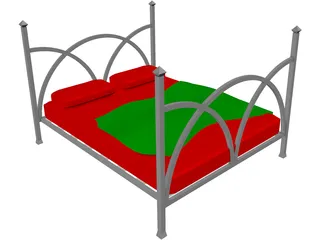Bed 3D Model preview