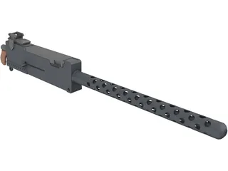 AML Browning 7.62 3D Model preview